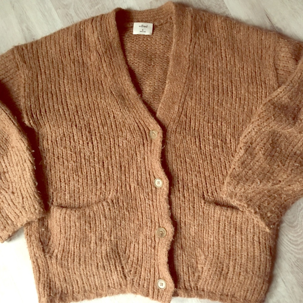 Wilfred Aritzia Alpaca Cardigan